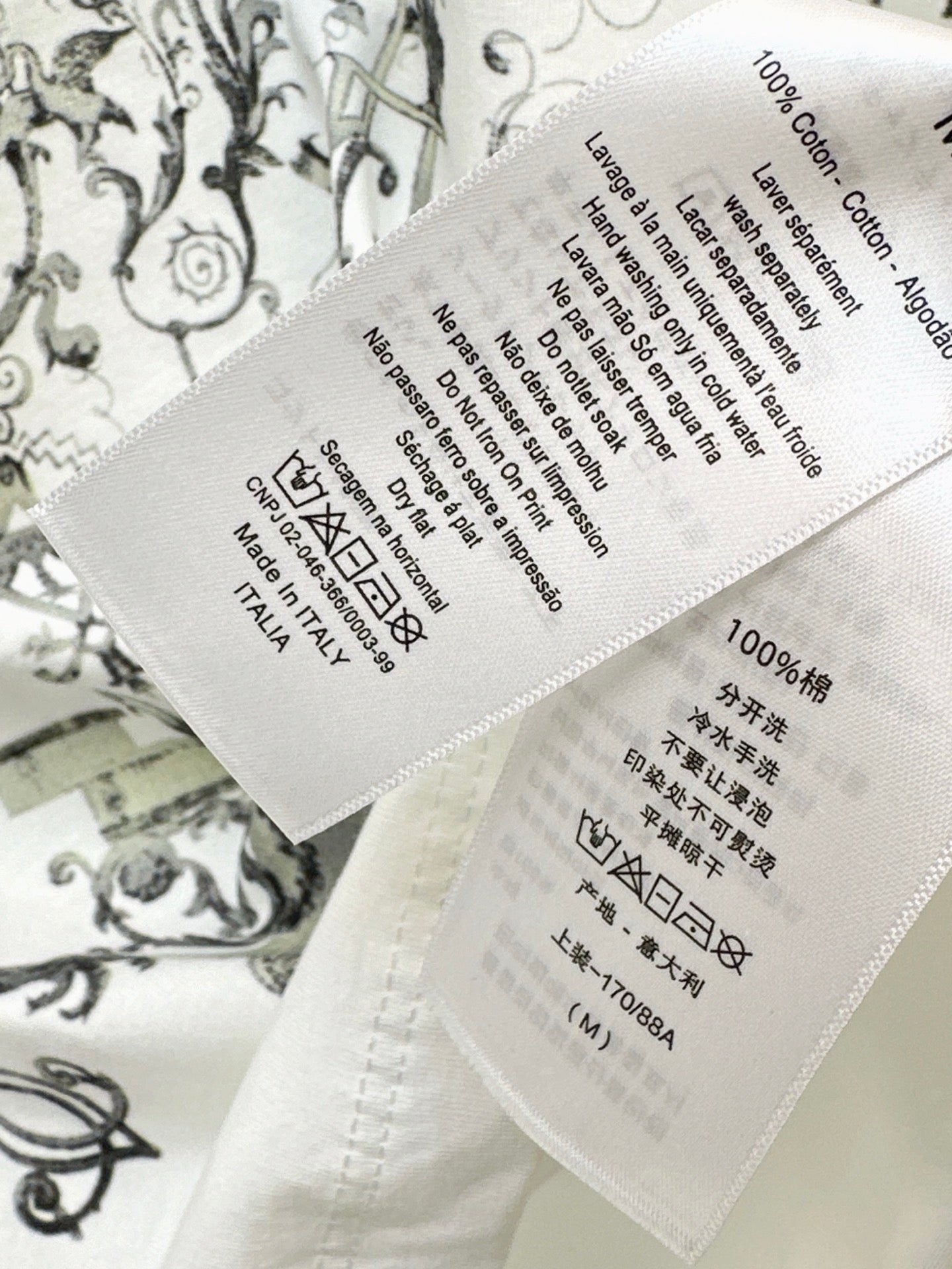 CD 25ss  print t-shirt