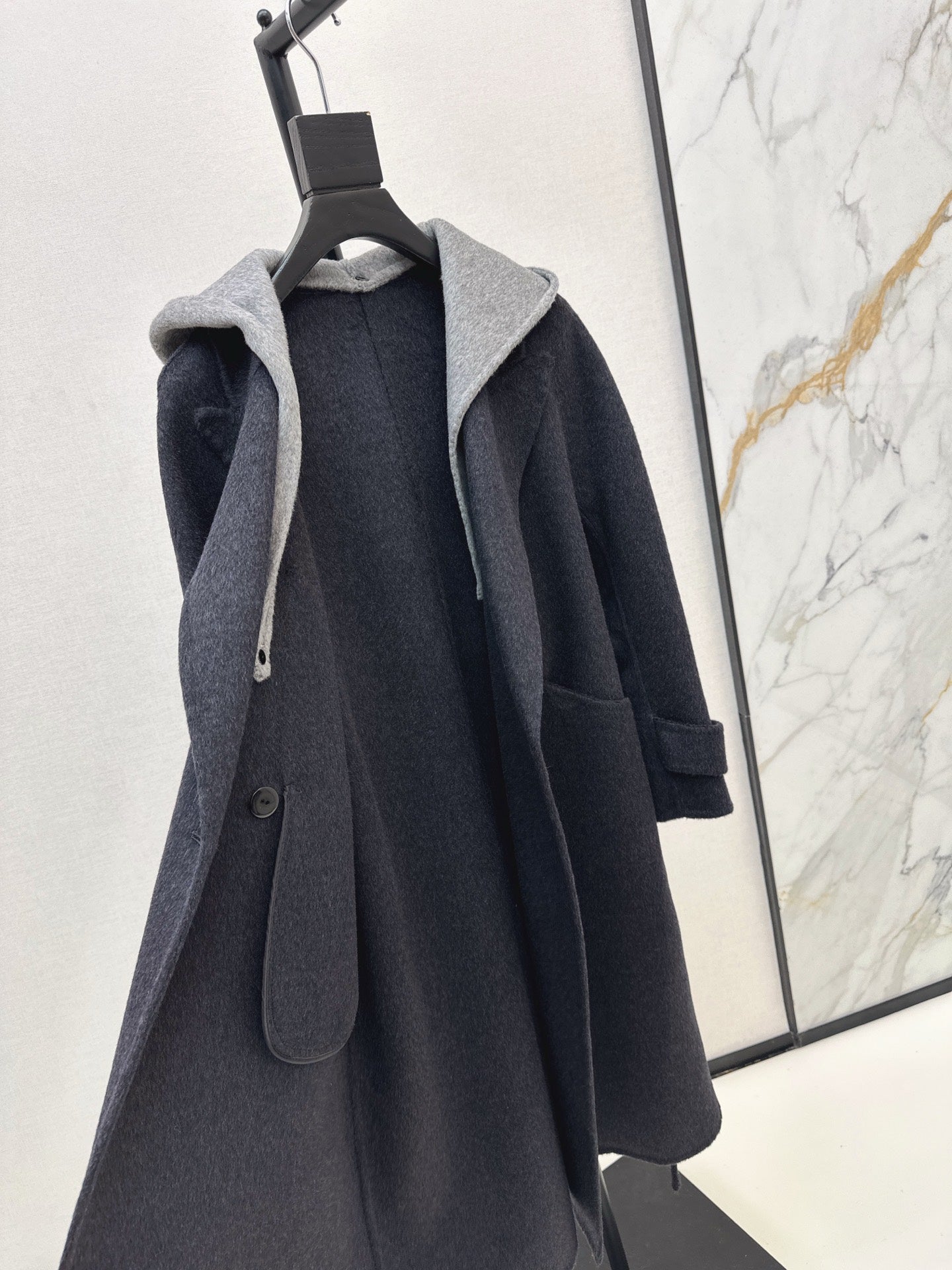 Max 25fw woolen overcoats