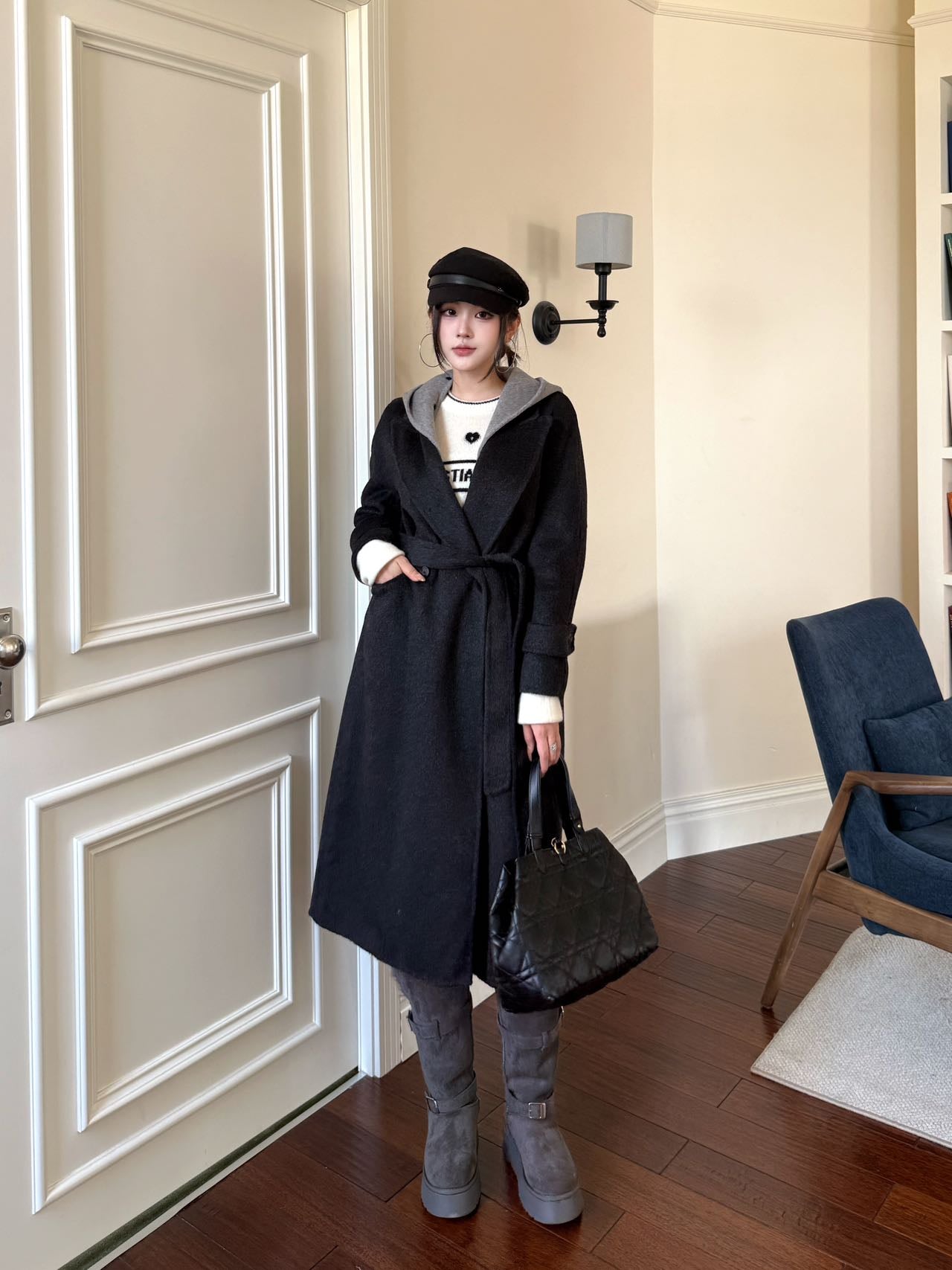 Max 25fw woolen overcoats