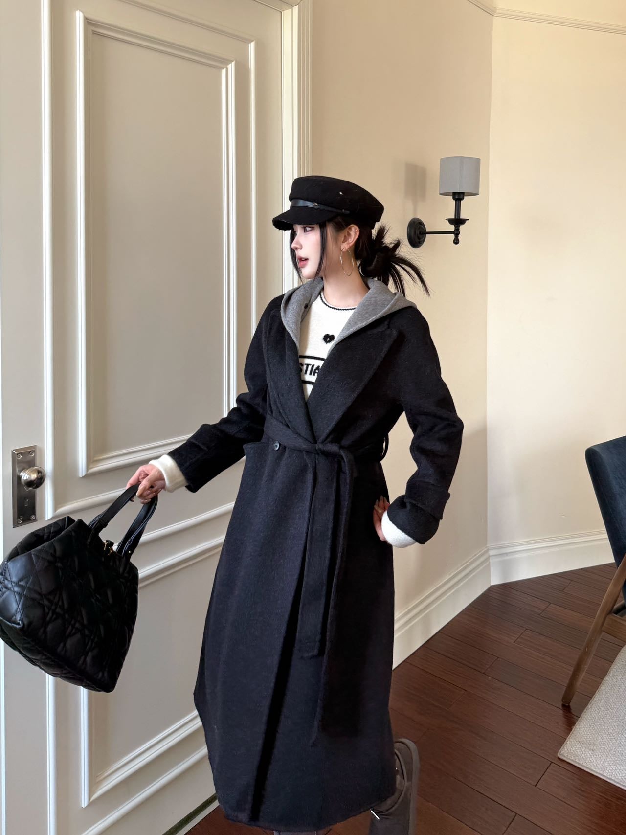 Max 25fw woolen overcoats