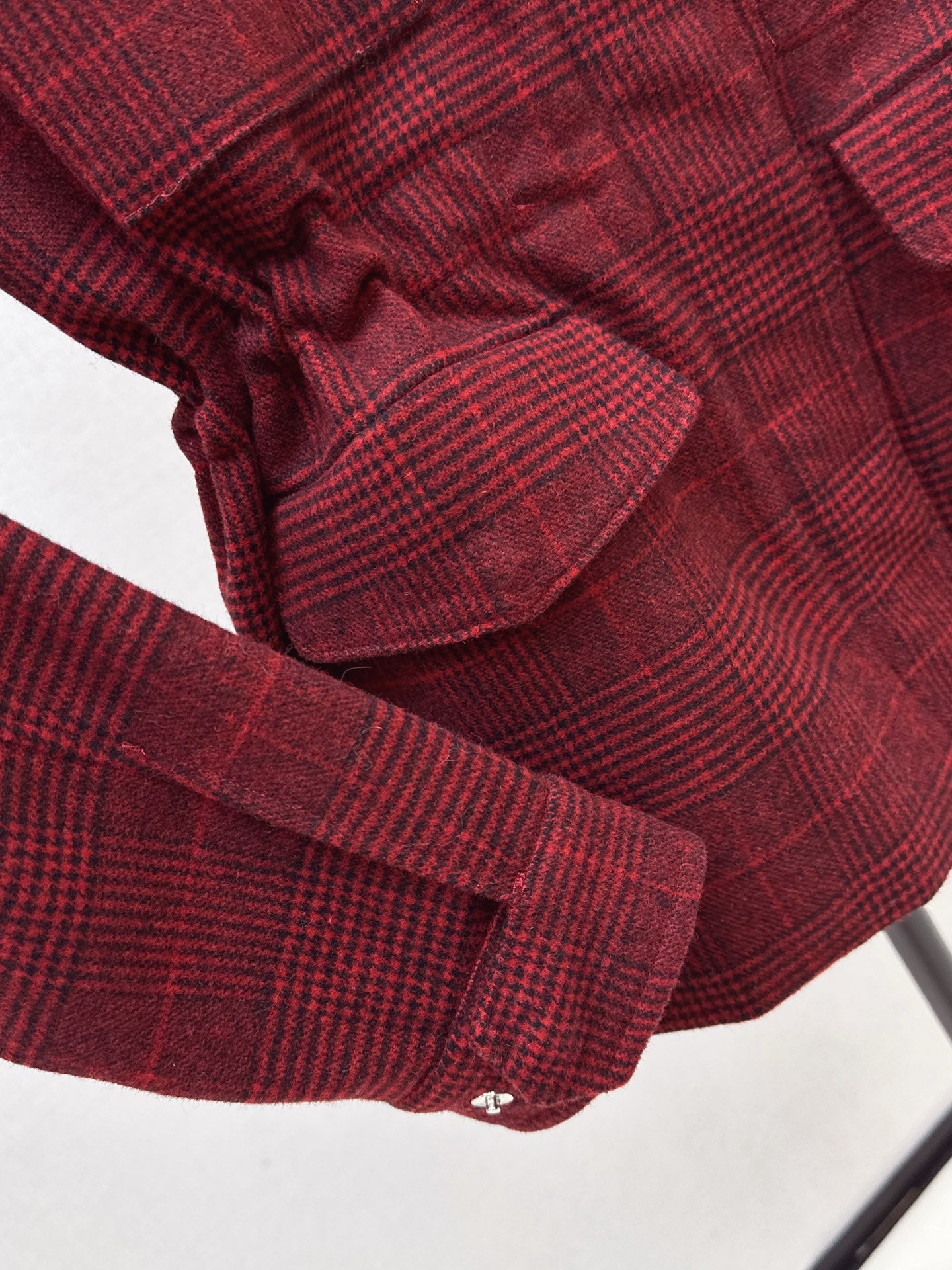 Loro 25fw plaid jacket