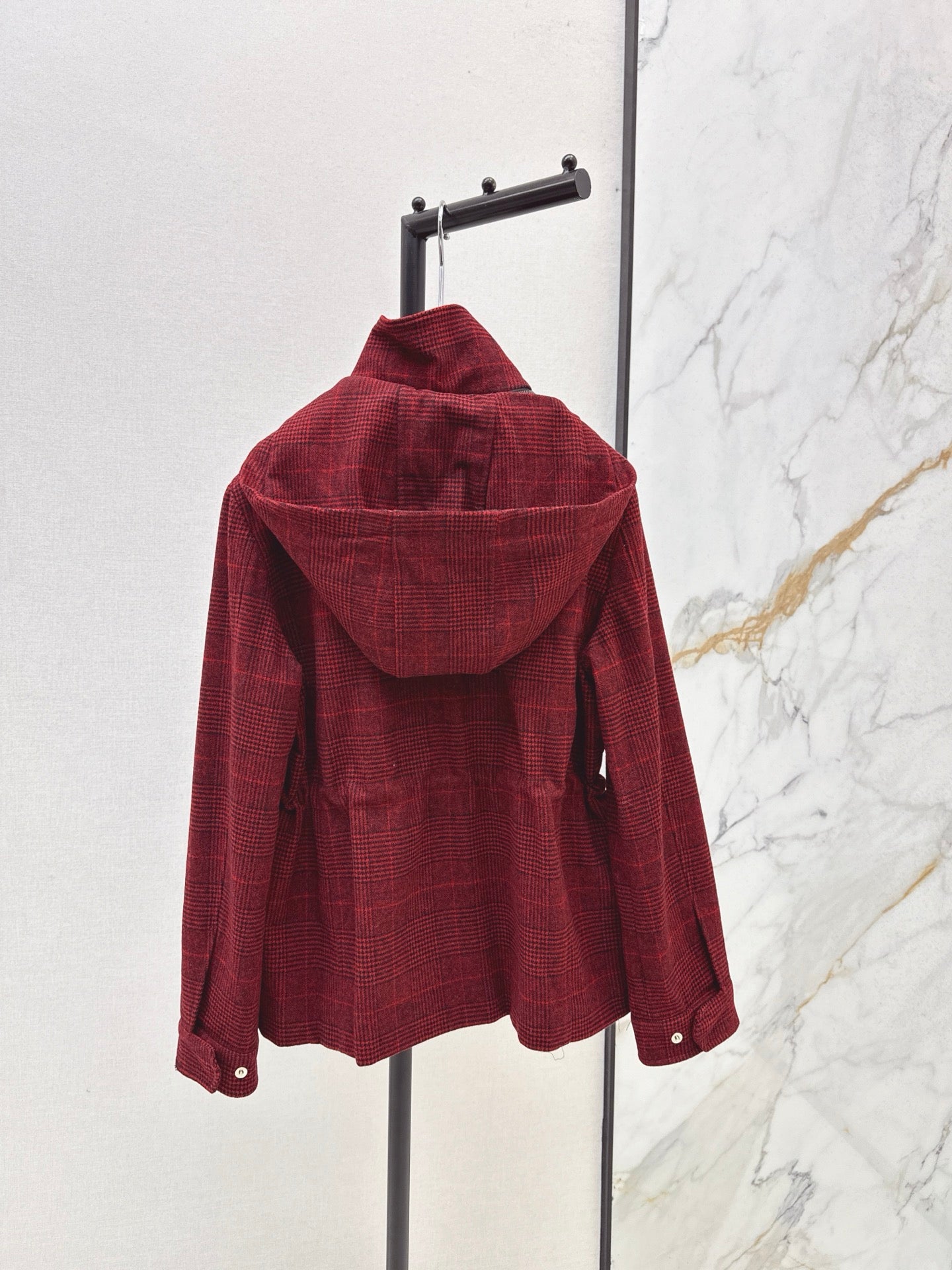 Loro 25fw plaid jacket