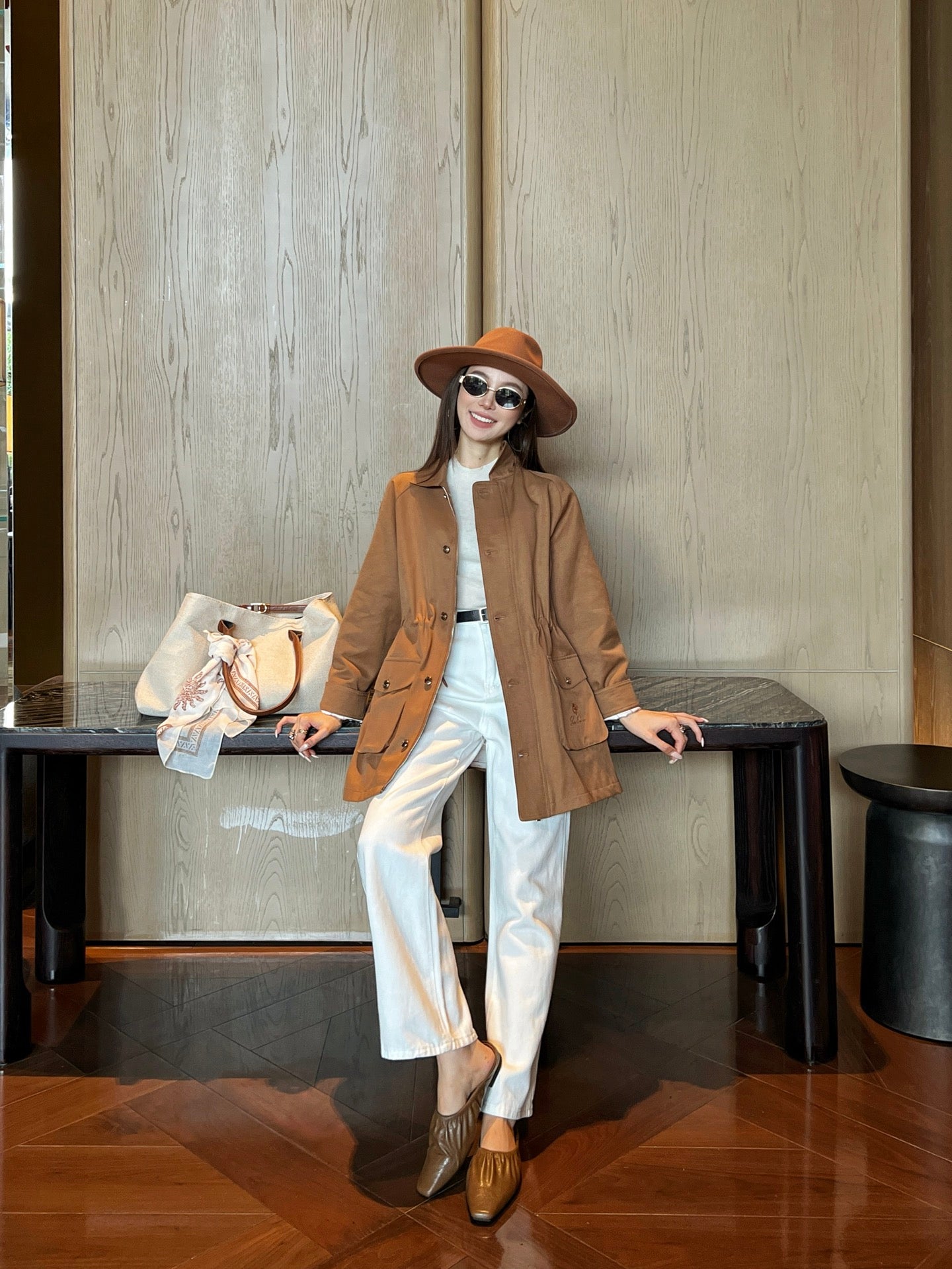 Loro 25fw trench coats