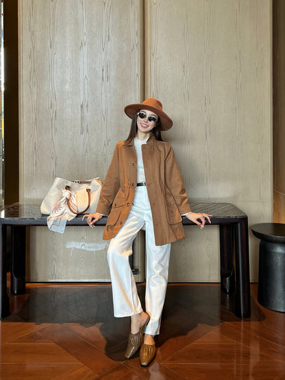 Loro 25fw trench coats