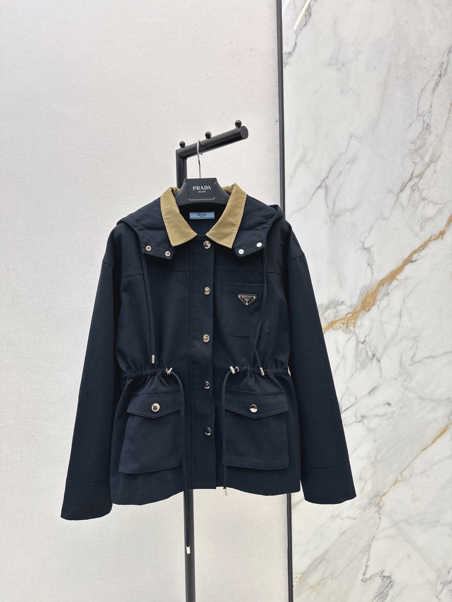 Pra 25fw hooded jacket