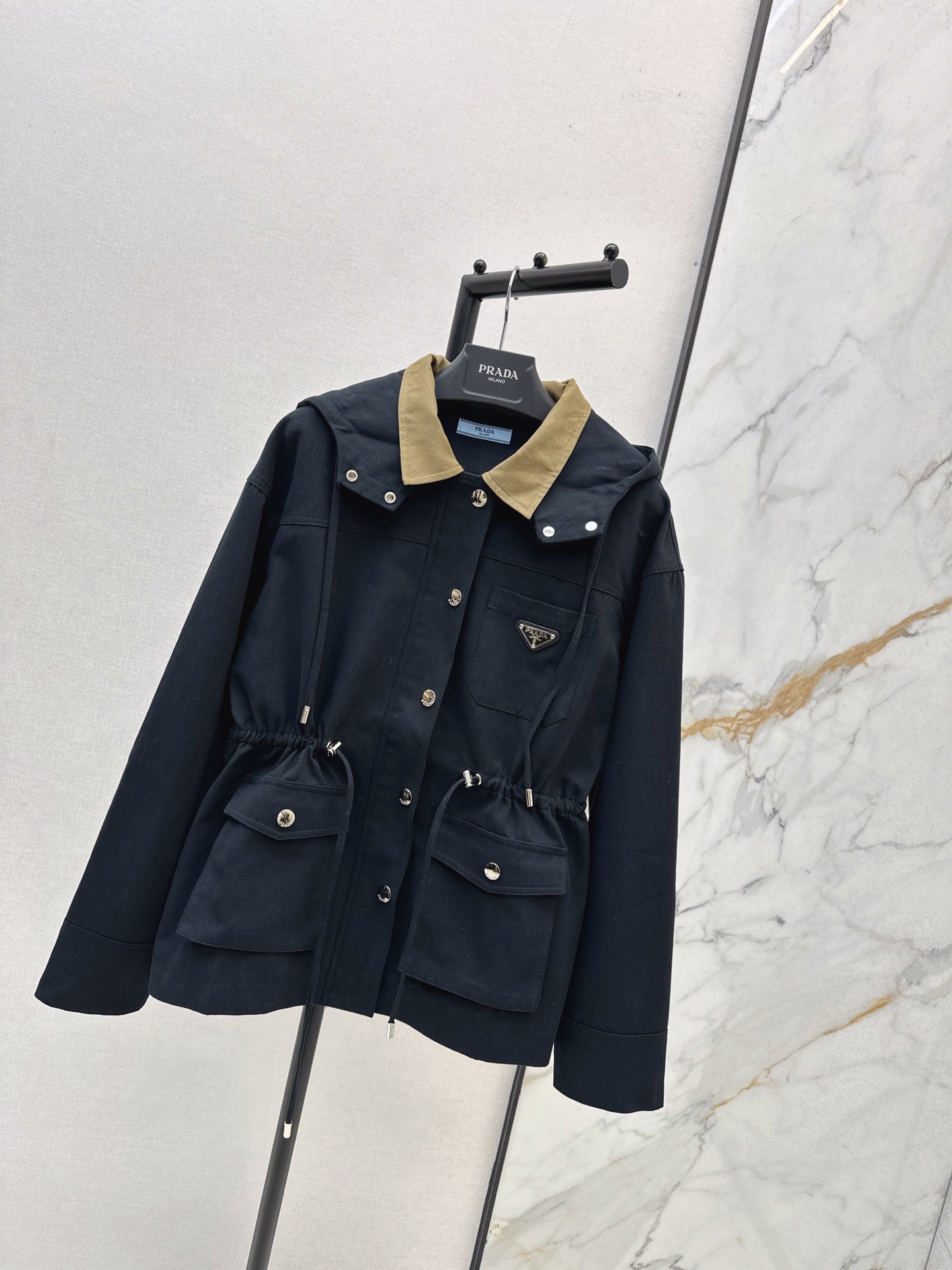 Pra 25fw hooded jacket