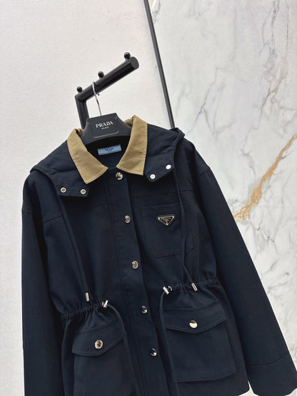 Pra 25fw hooded jacket