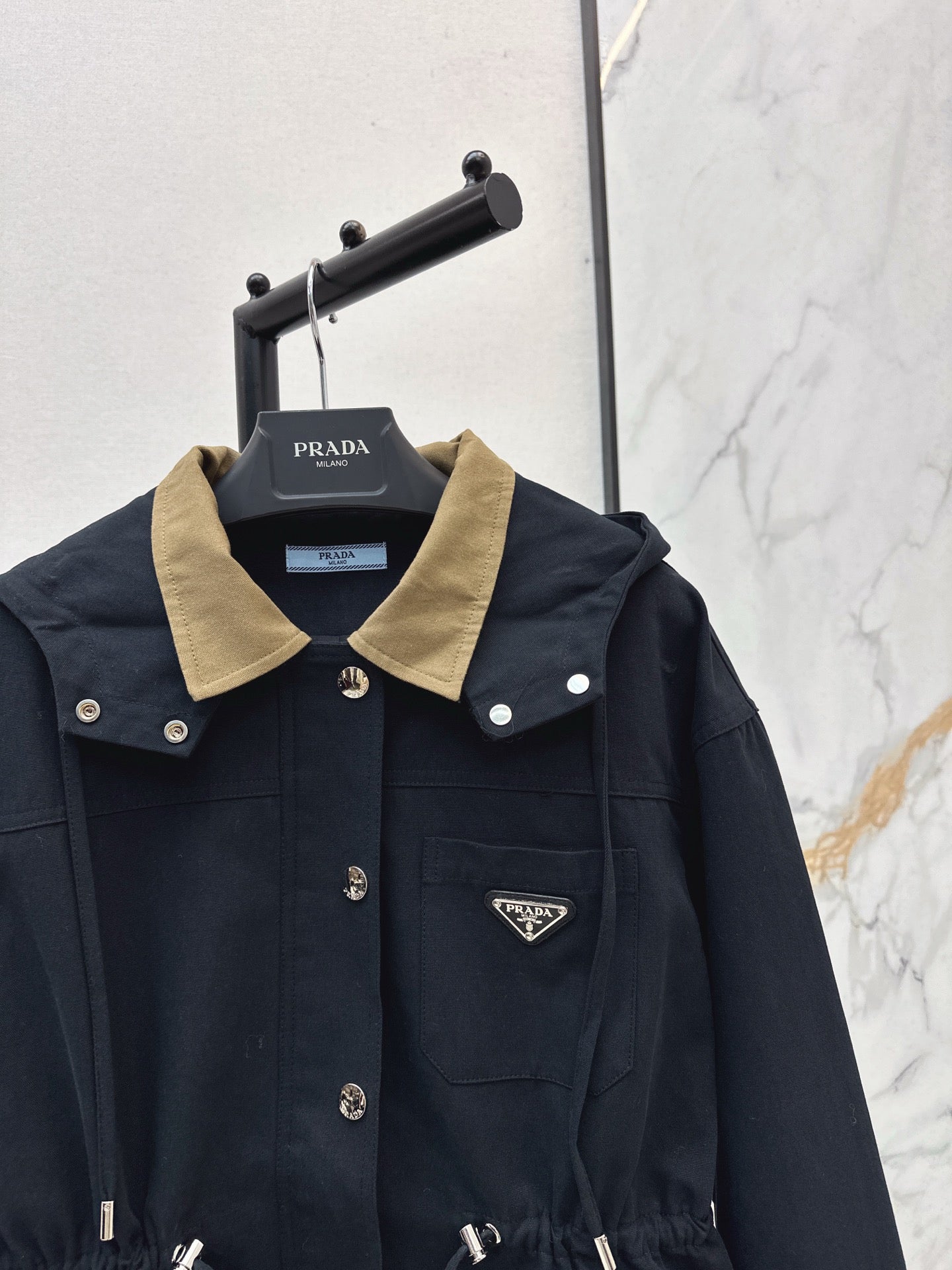 Pra 25fw hooded jacket