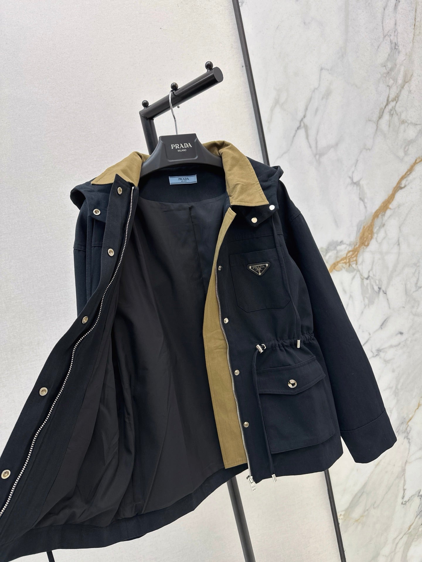 Pra 25fw hooded jacket