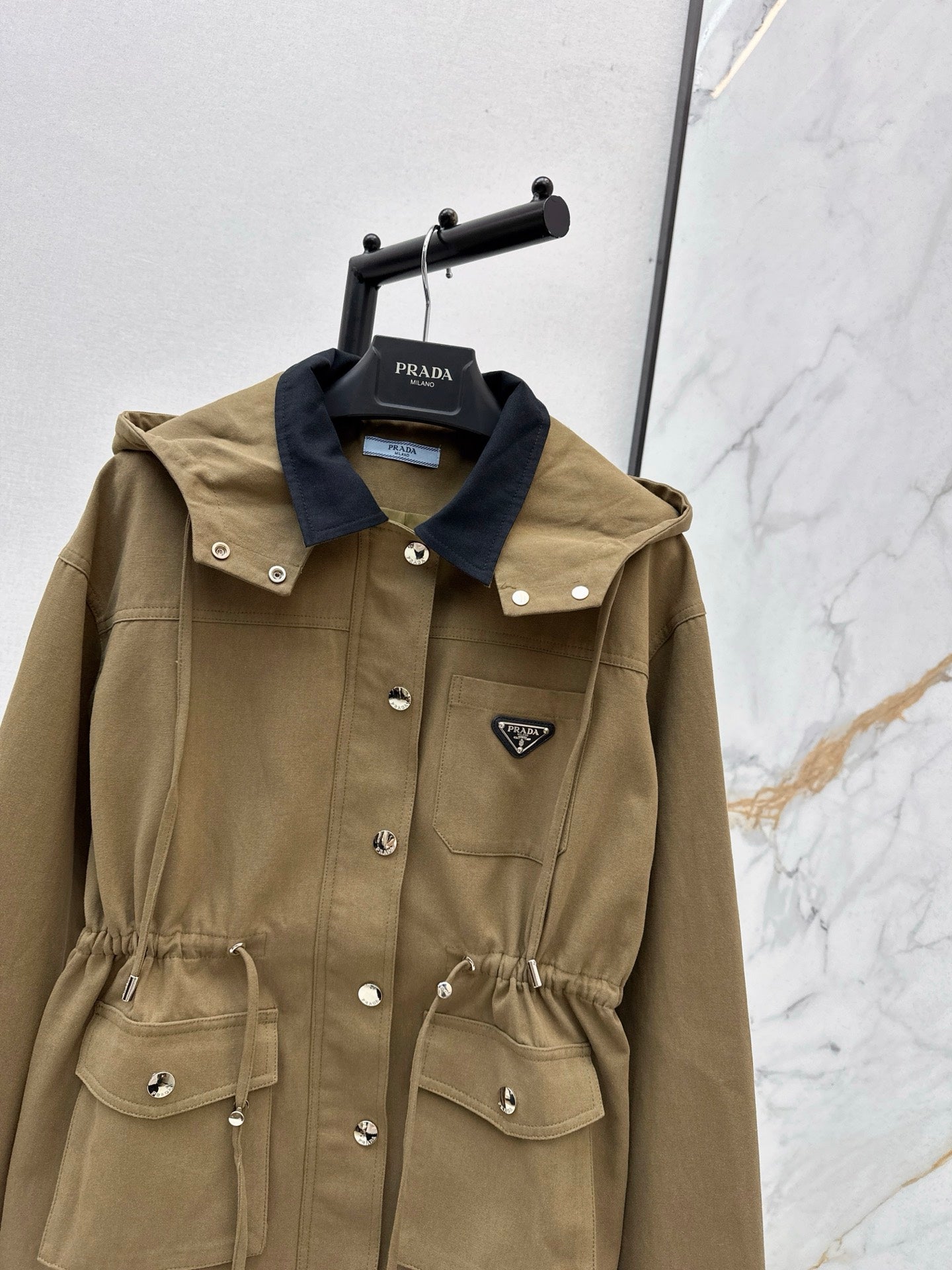 Pra 25fw hooded jacket