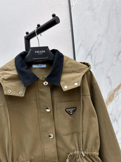 Pra 25fw hooded jacket