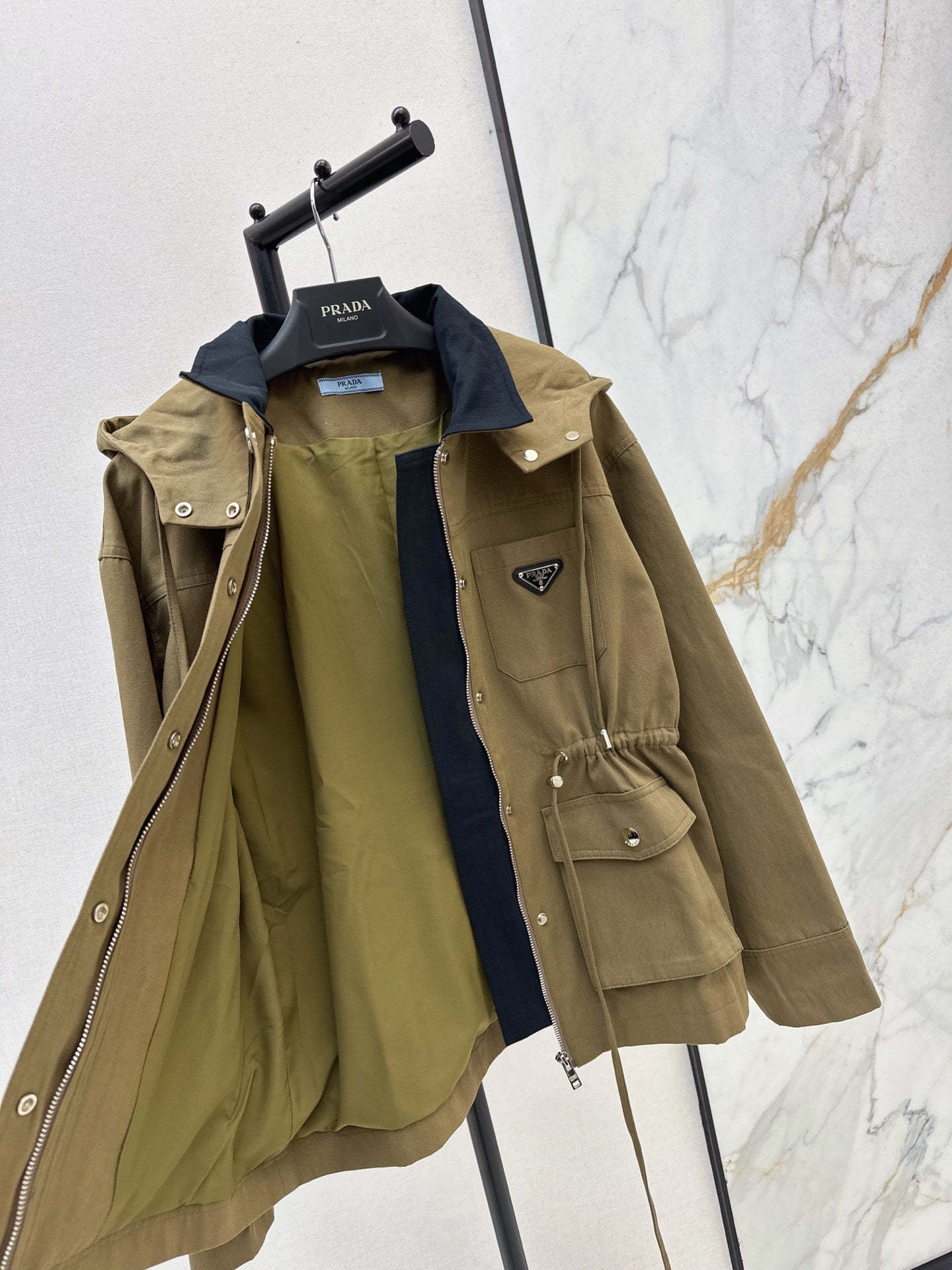 Pra 25fw hooded jacket