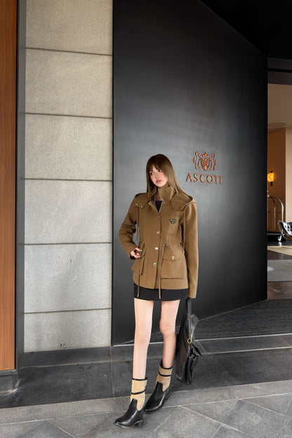 Pra 25fw hooded jacket