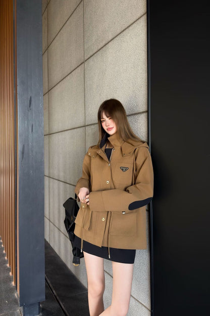 Pra 25fw hooded jacket