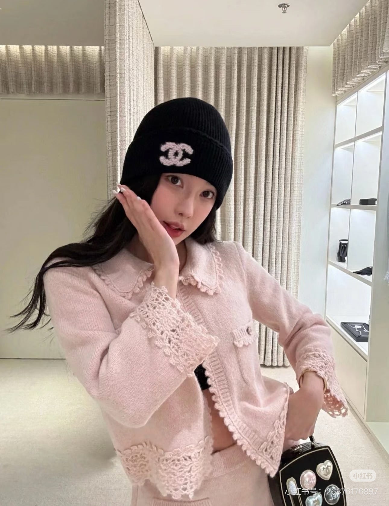 Chan 25fw sweet cardigan