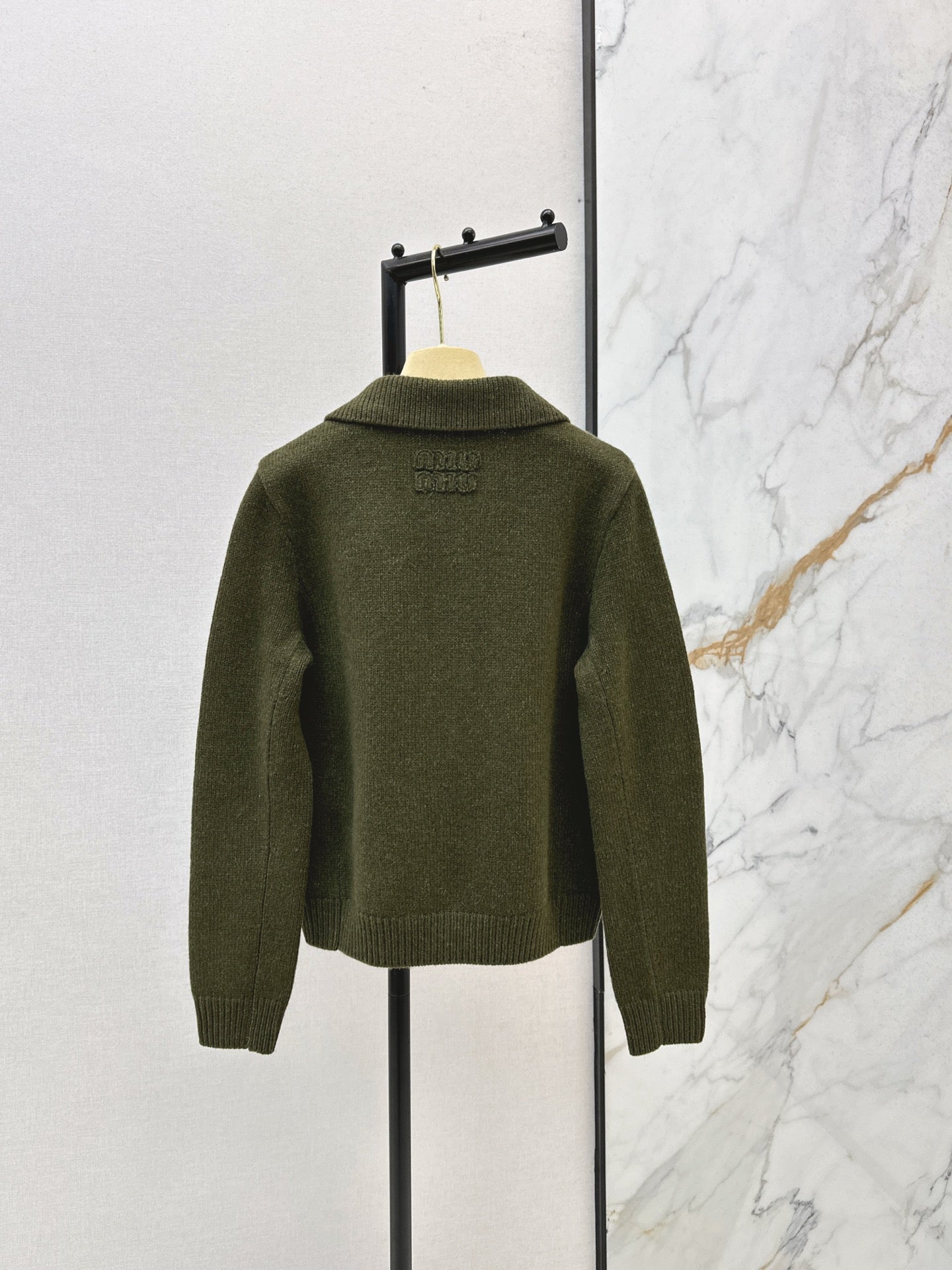 Miu 25fw wool cardigan