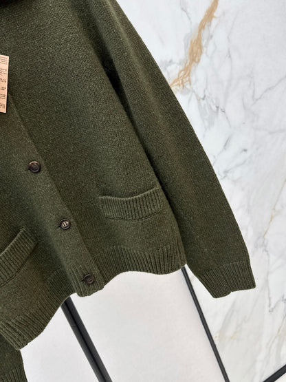 Miu 25fw wool cardigan