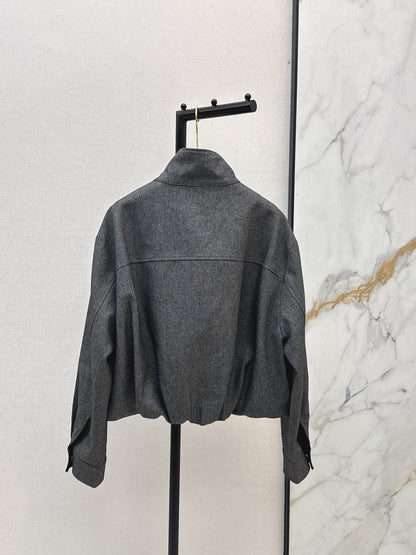 Miu 25fw bomber jacket