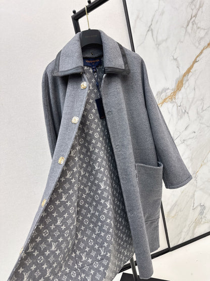 Loui 25fw monogram overcoats