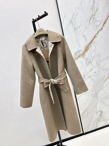 Bur 25fw wool overcoats