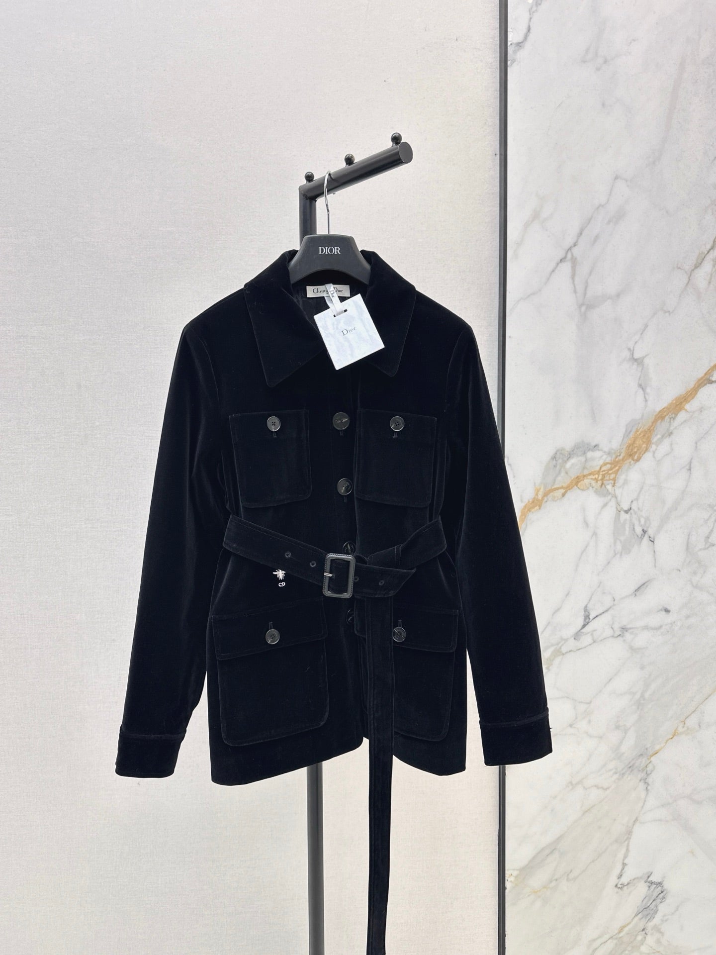 CD 25fw velvet jacket