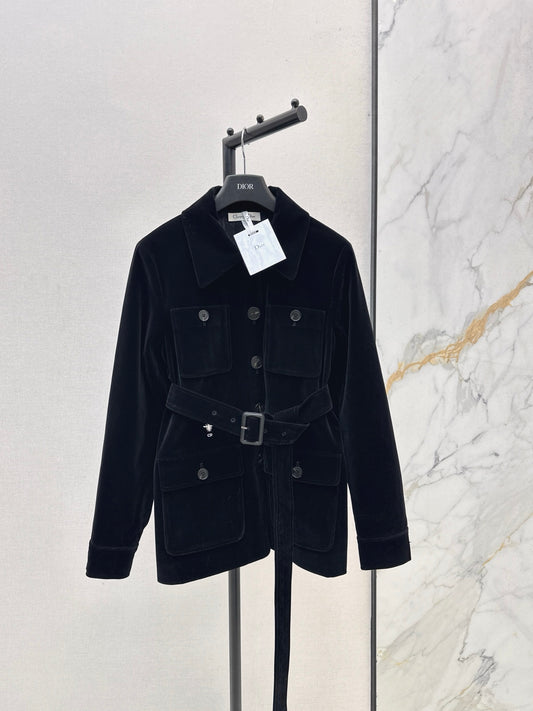 CD 25fw velvet jacket