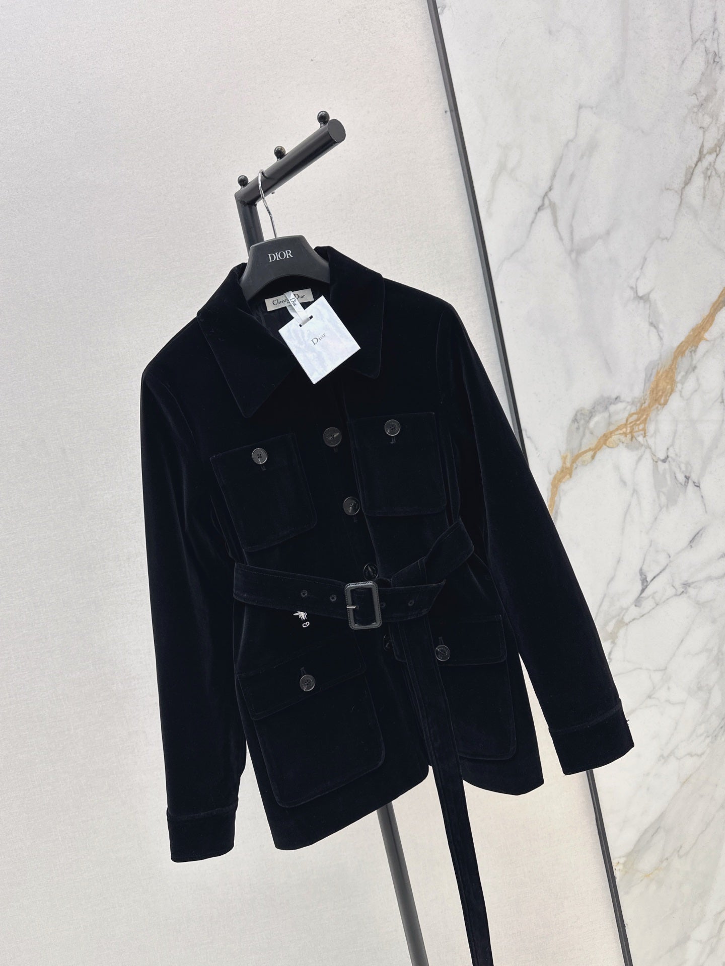 CD 25fw velvet jacket