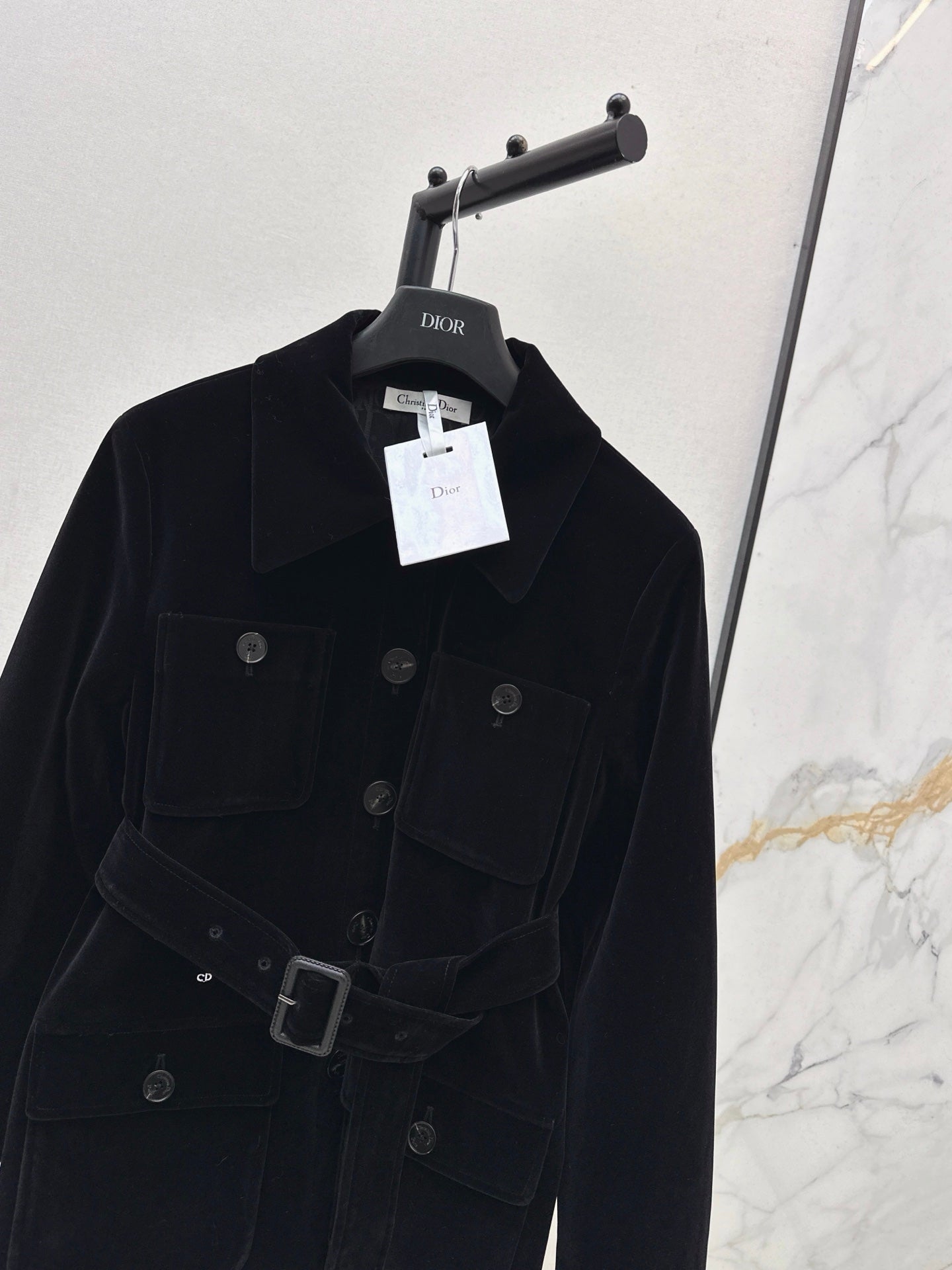 CD 25fw velvet jacket