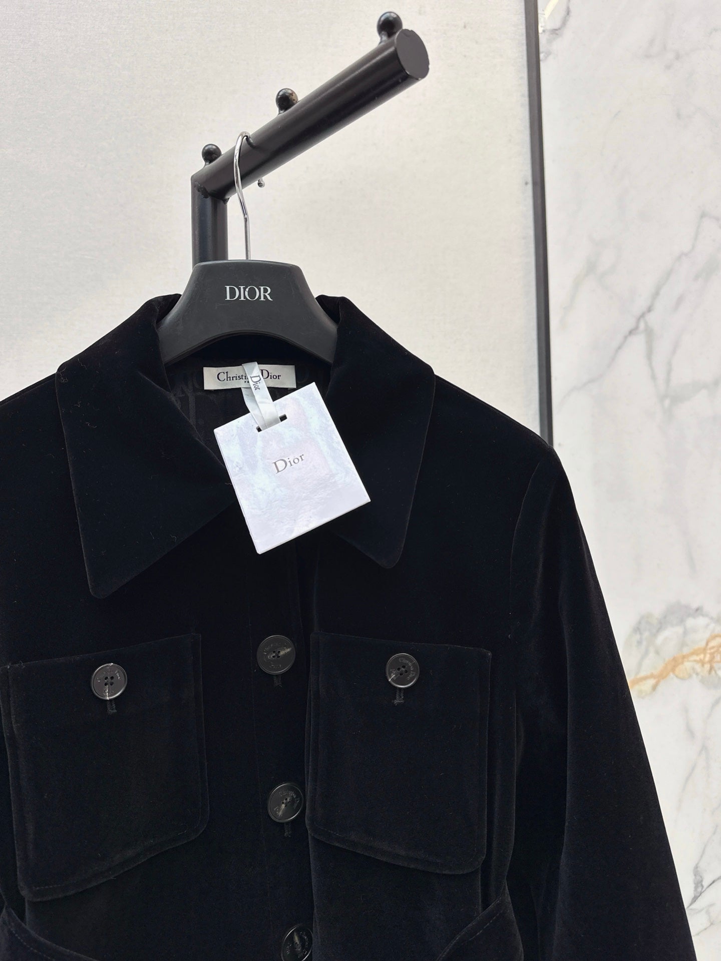 CD 25fw velvet jacket