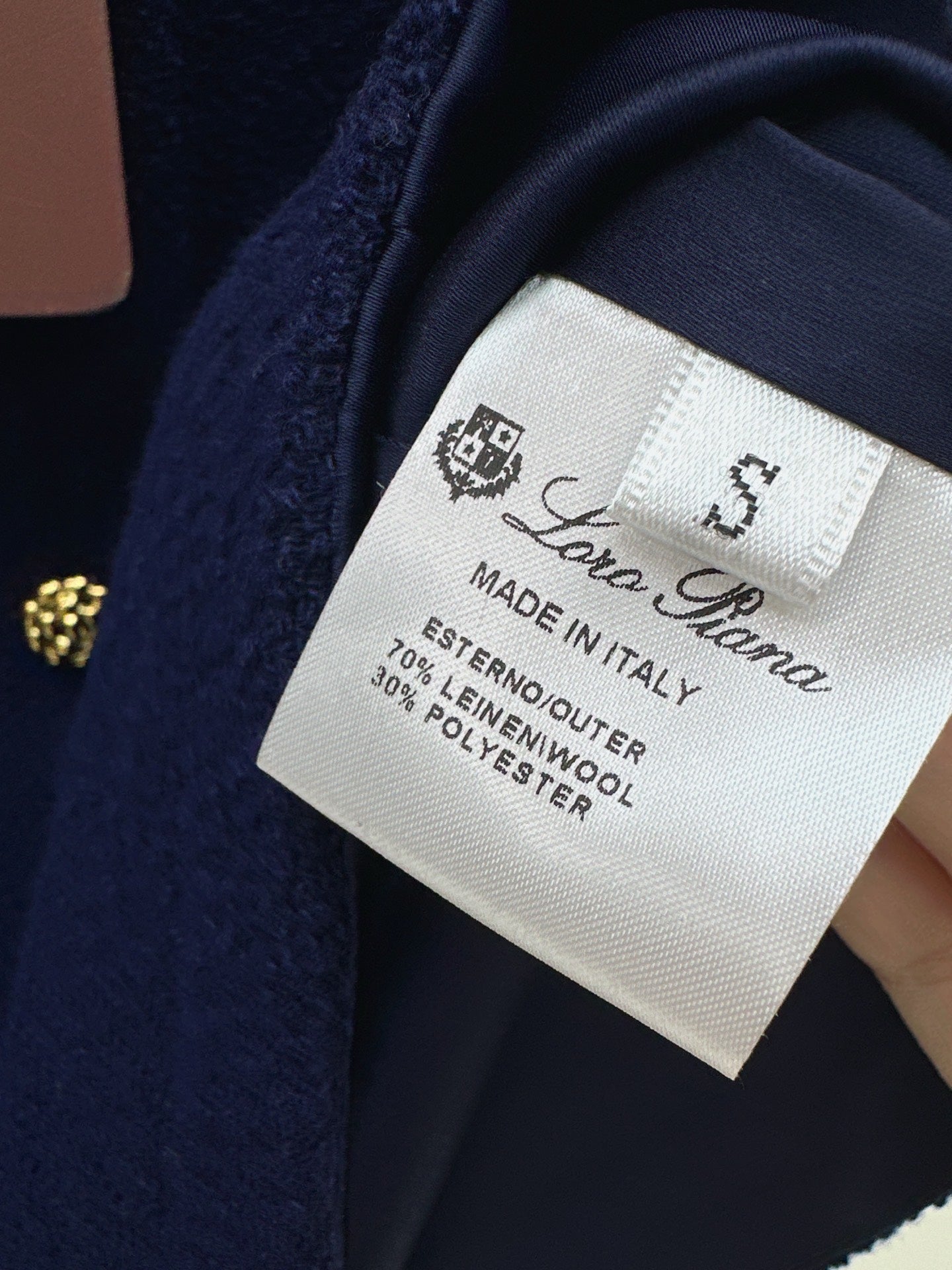 Loro 25fw woolen vest