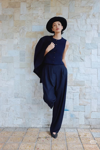 Loro 25fw woolen vest