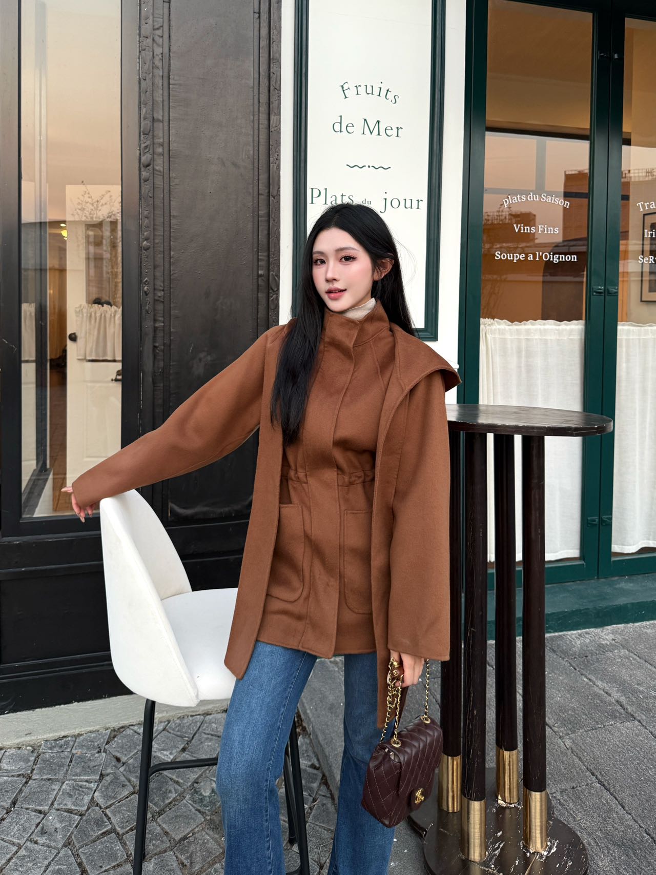 Loro 25fw wool overcoats