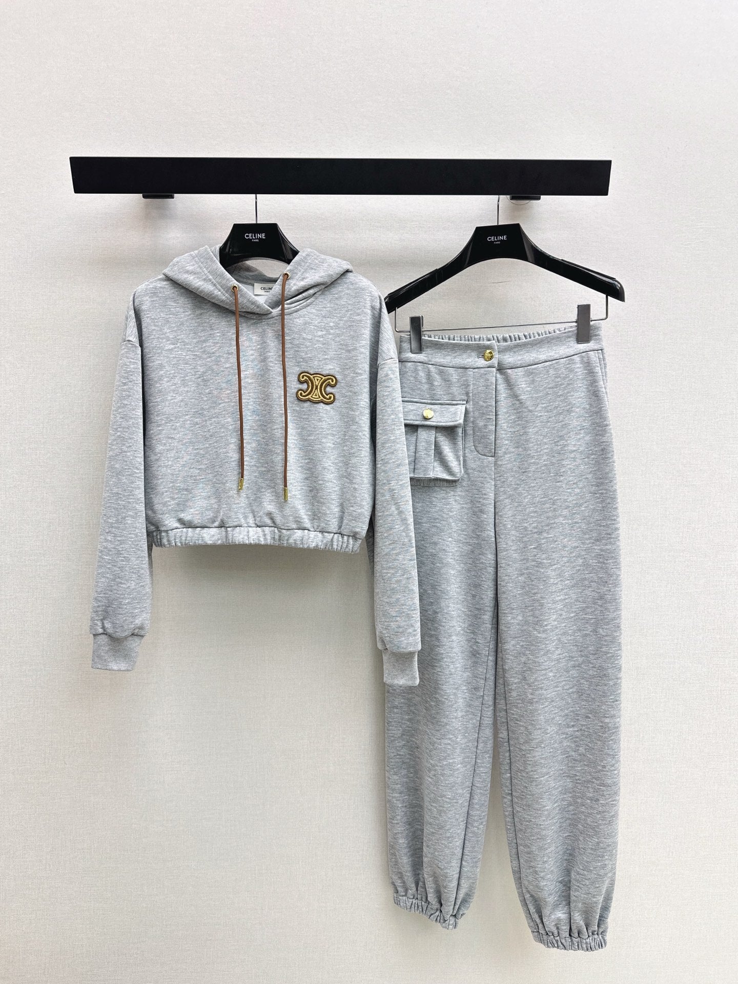 Celi 25fw hoodie sweatpants set