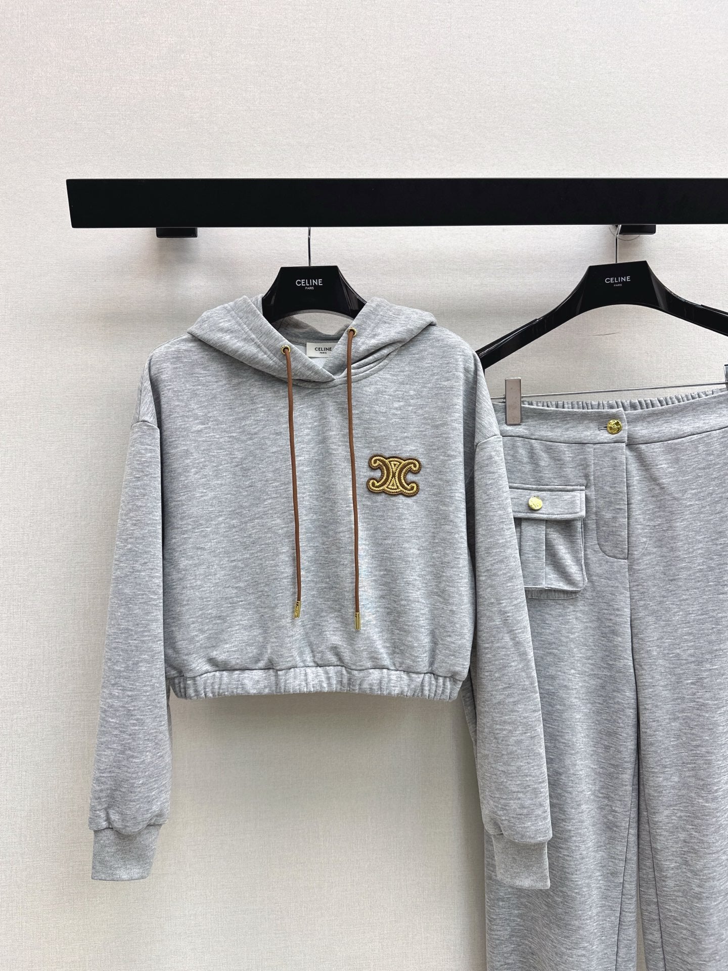Celi 25fw hoodie sweatpants set