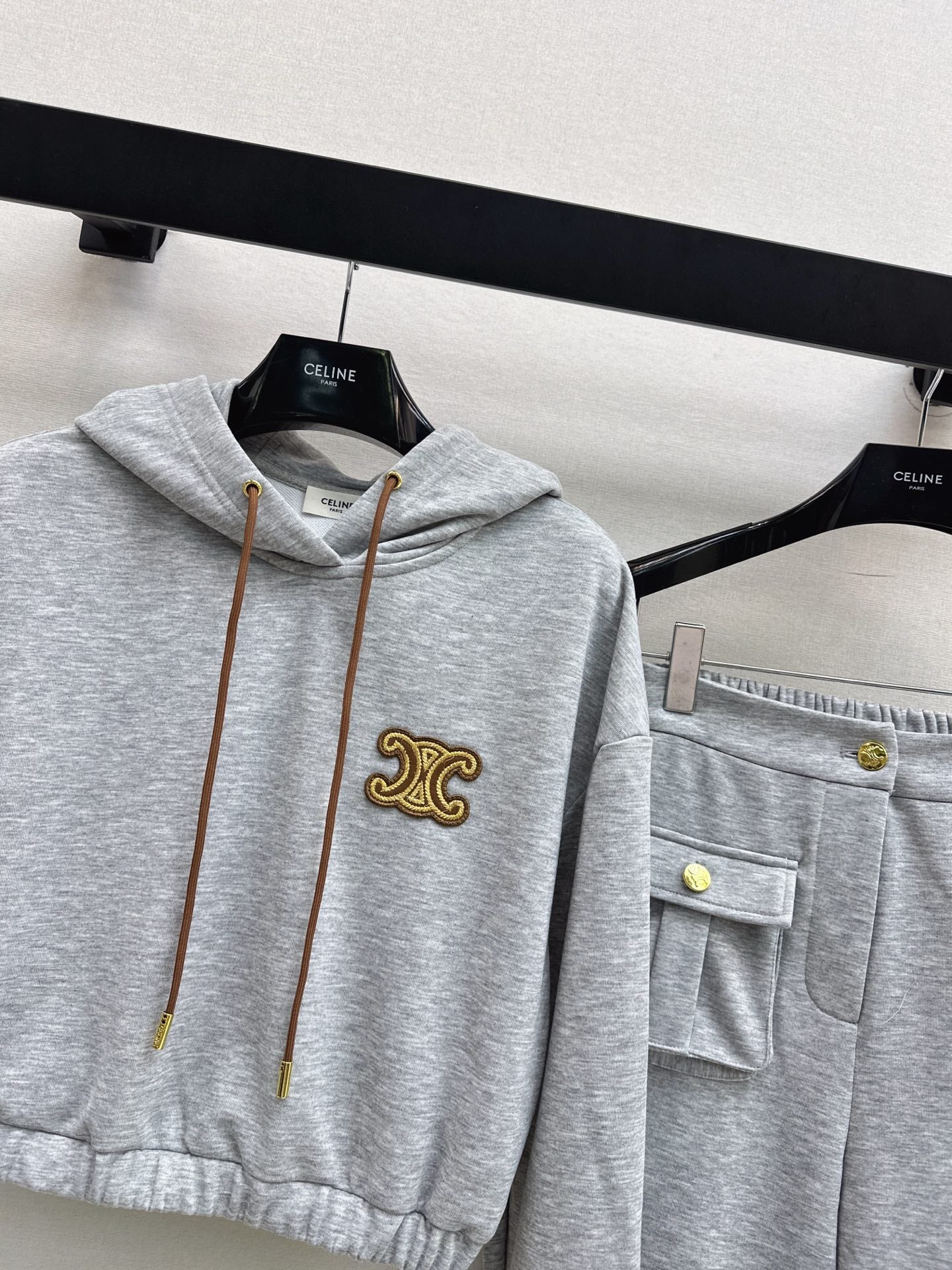 Celi 25fw hoodie sweatpants set