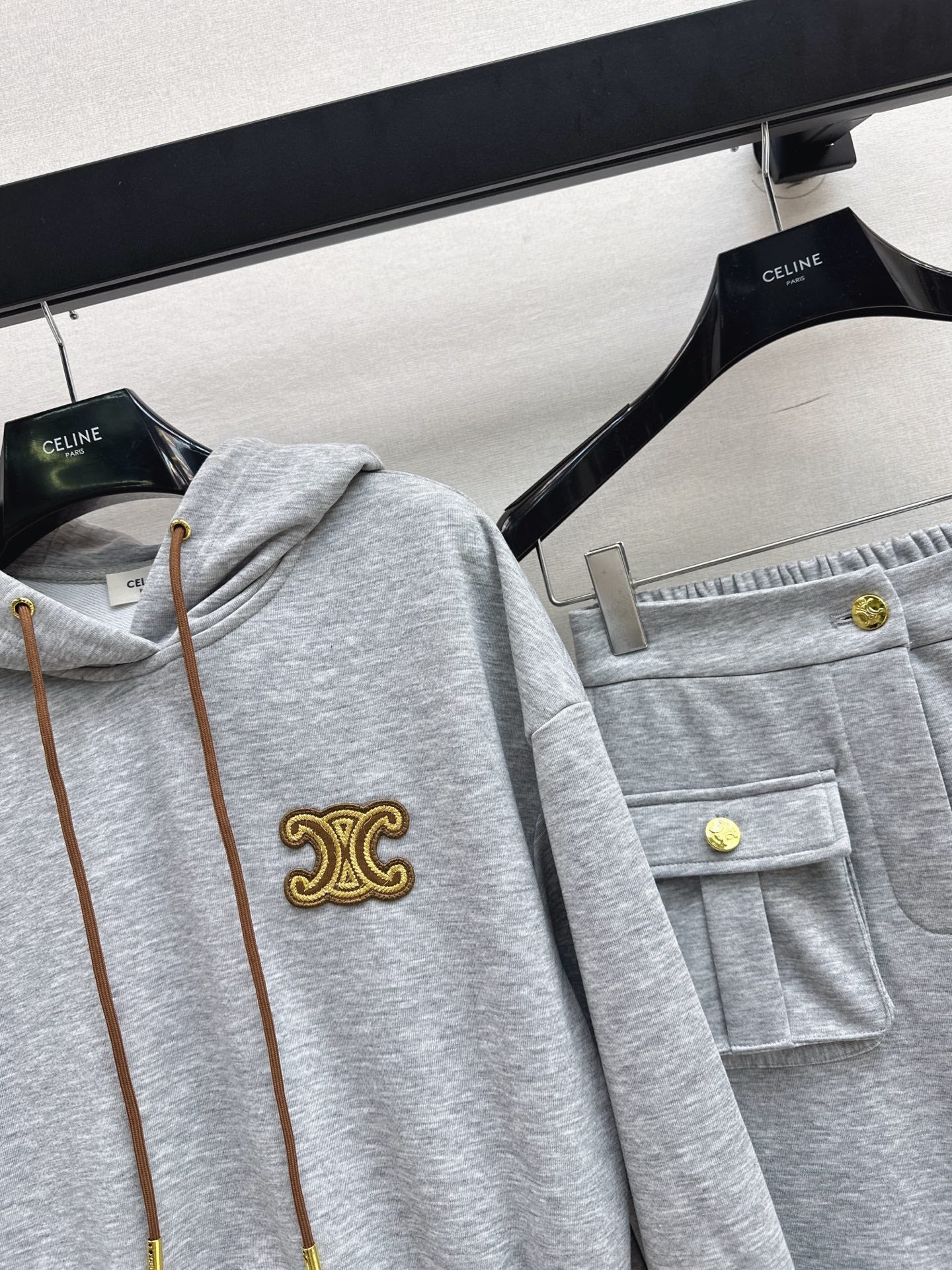 Celi 25fw hoodie sweatpants set