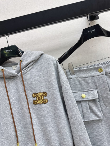 Celi 25fw hoodie sweatpants set