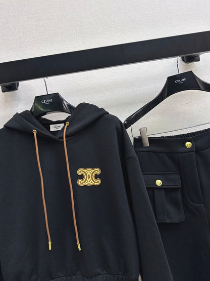 Celi 25fw hoodie sweatpants set