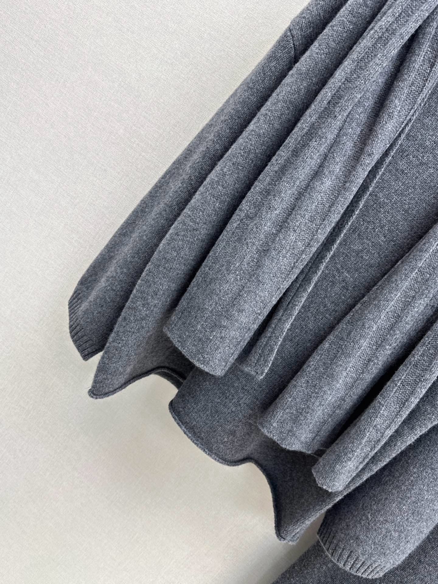 Max 25fw knitwear wide pants scarf set