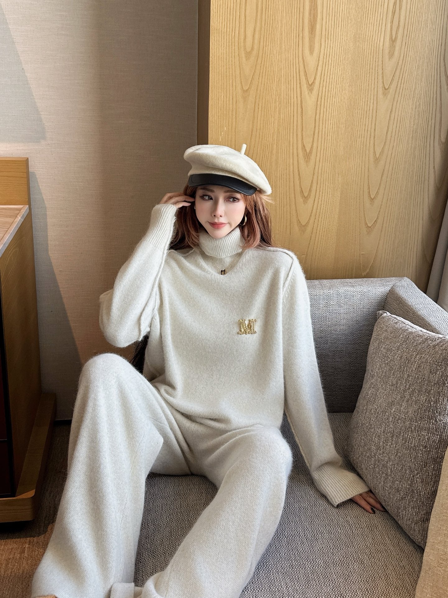Max 25fw wool suit