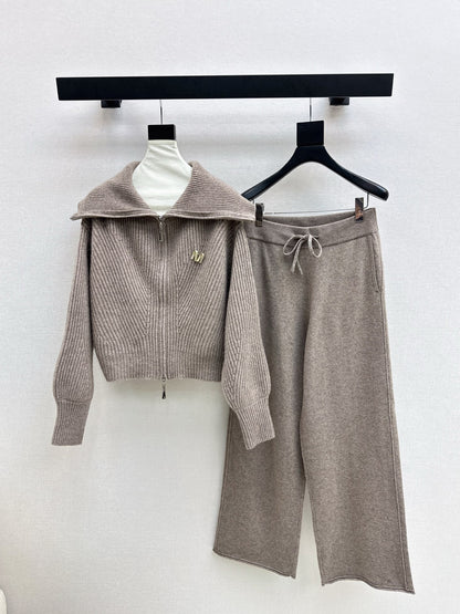 Max 25fw wool jacket pants set