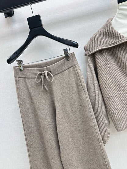 Max 25fw wool jacket pants set