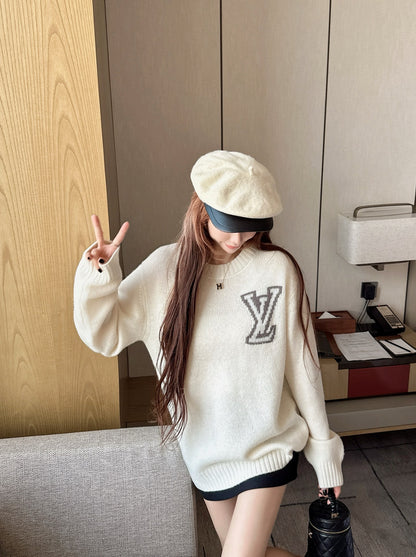 Loui 25fw jacquard sweater