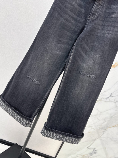 CD 25fw straight jeans