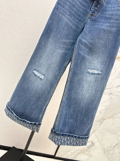CD 25fw straight jeans