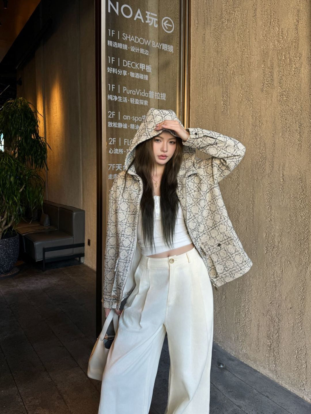 CD 25fw hooded jacket