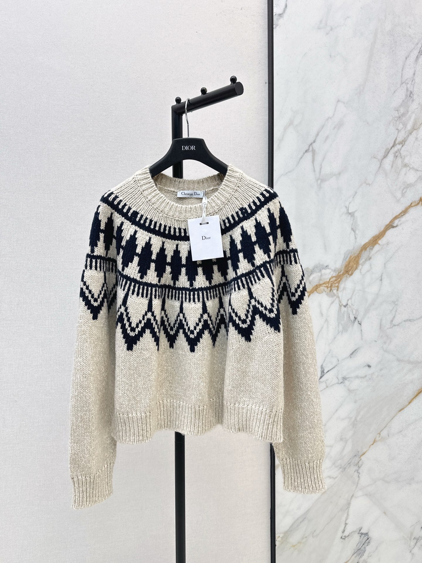 CD 25fw knitted sweater