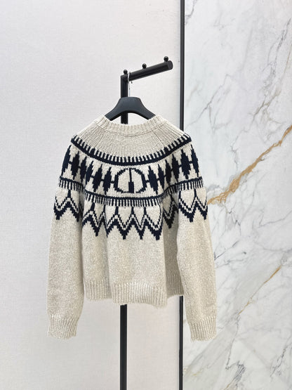 CD 25fw knitted sweater