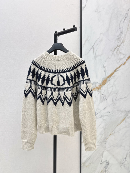 CD 25fw knitted sweater