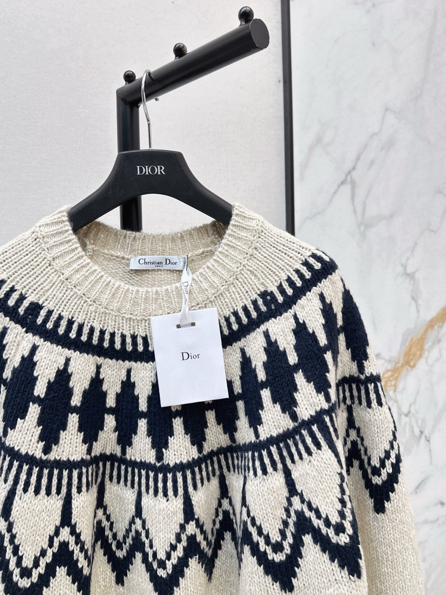 CD 25fw knitted sweater